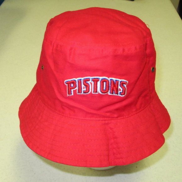 NBA Other - PISTONS Detroit Bucket hat reversible Red & Blue